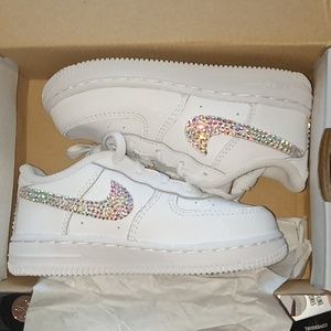 **brand new in box**Toddler bling air forces